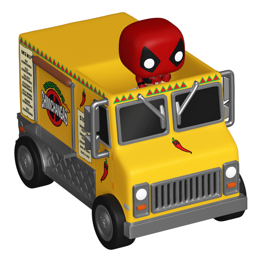 Bitty POP! Ride - Marvel -Deadool Chimichanga Truck