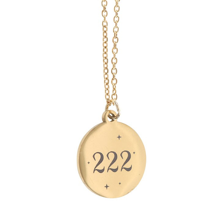 222 Angel Number Alignment Necklace