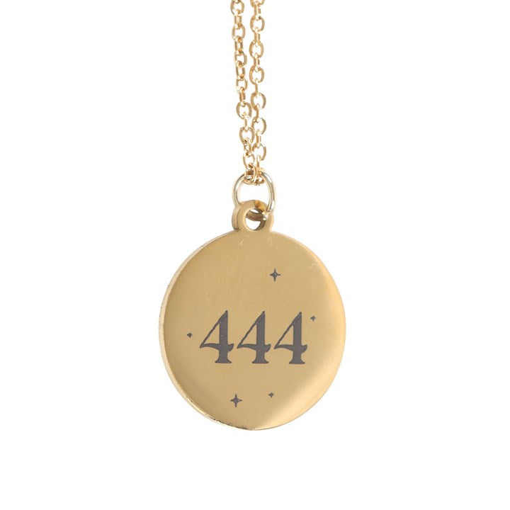 444 Angel Number Protection Necklace