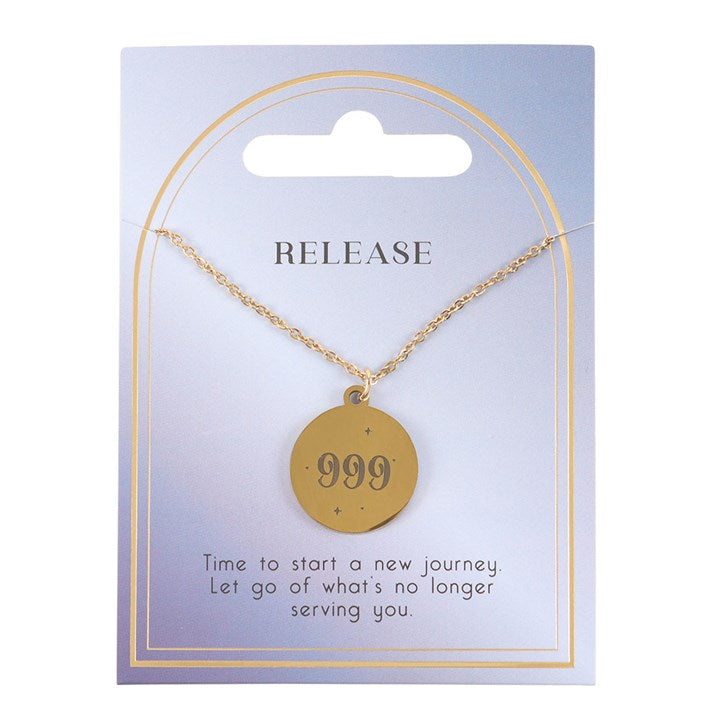 999 Angel Number Release Necklace