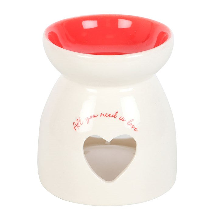 All You Need is Love Heart Oil Burner and Wax Warmer