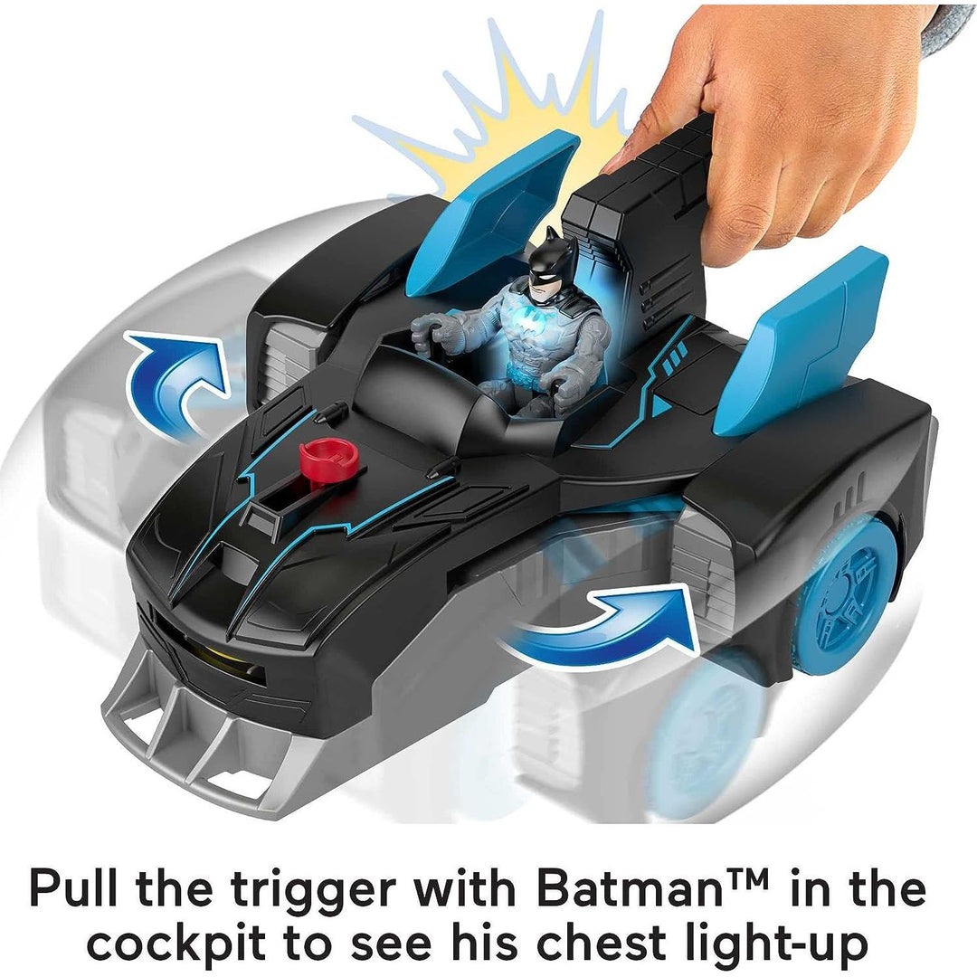 Bat Tech Batmobile Transforming