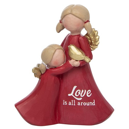 Love is all around Angel figurine