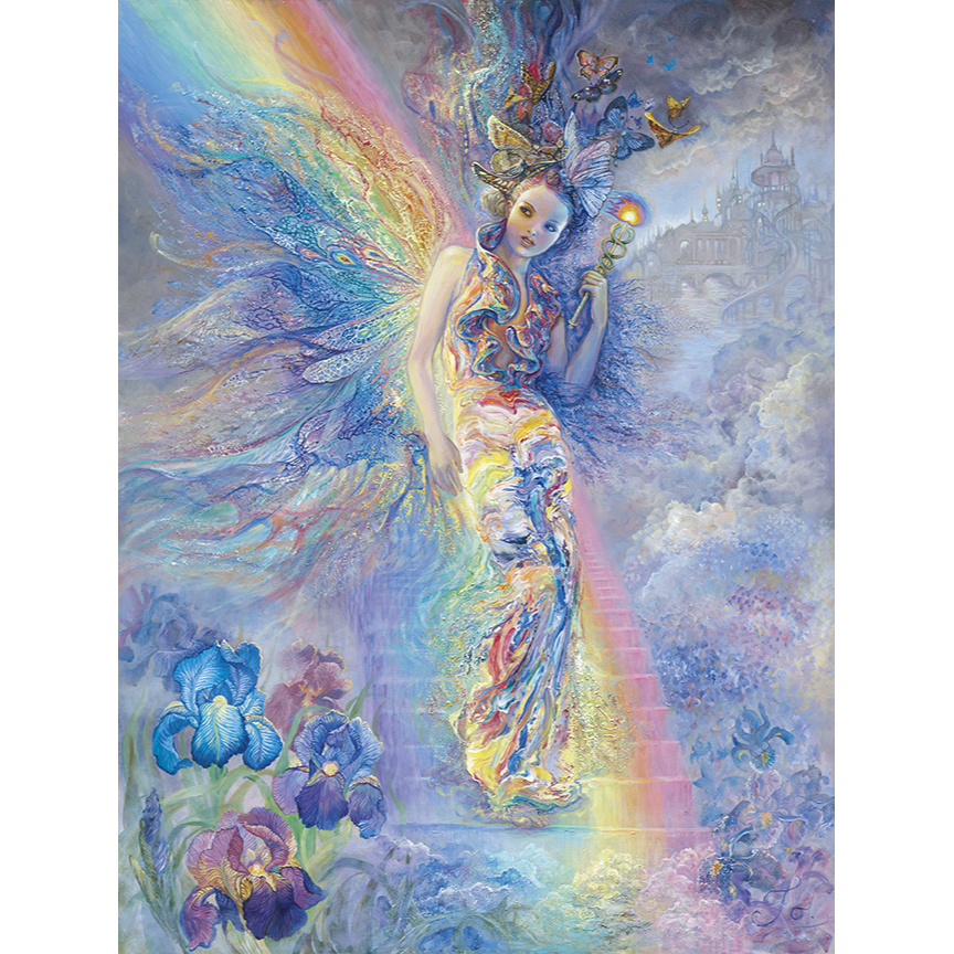 Gorgeous Rainbow fairy print