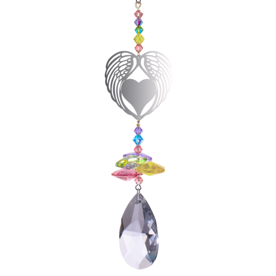 Angel Wing Heart Crystal Fantasy