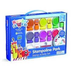 Numberblocks Stampoline Park Stamp Activity Set