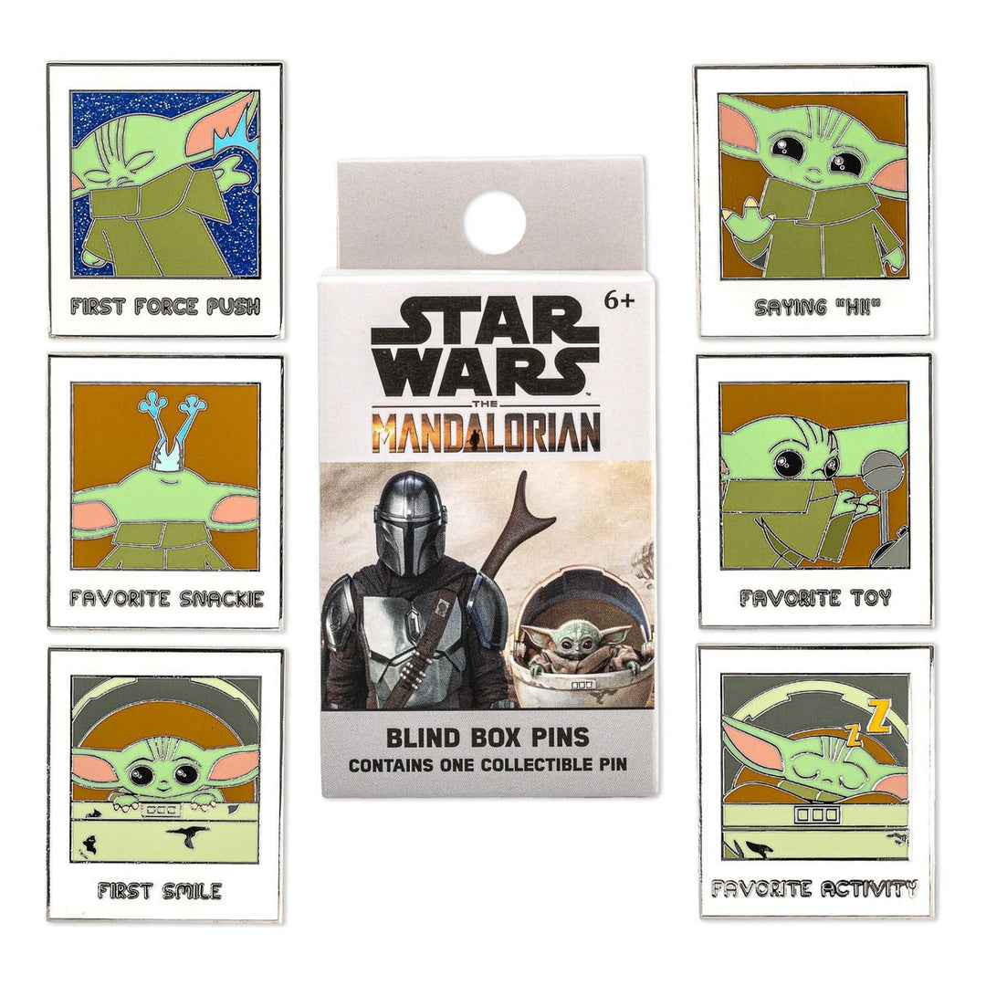 Pop! Loungefly blind box pins, the Child