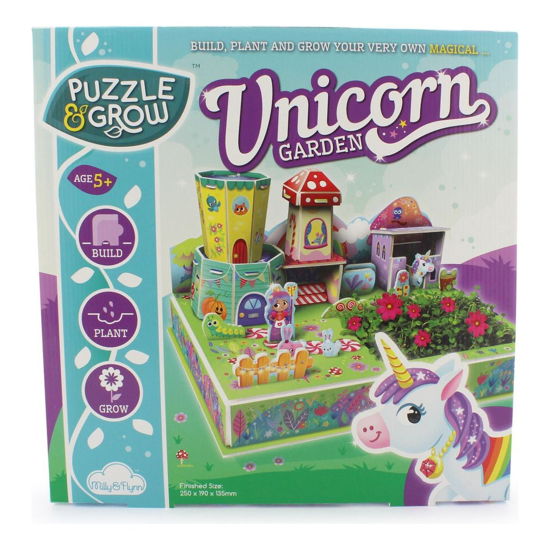 Puzzle & Grow Unicorn Garden