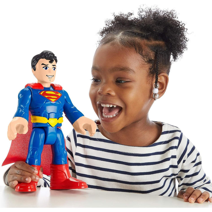 playing with imaginext xl superman