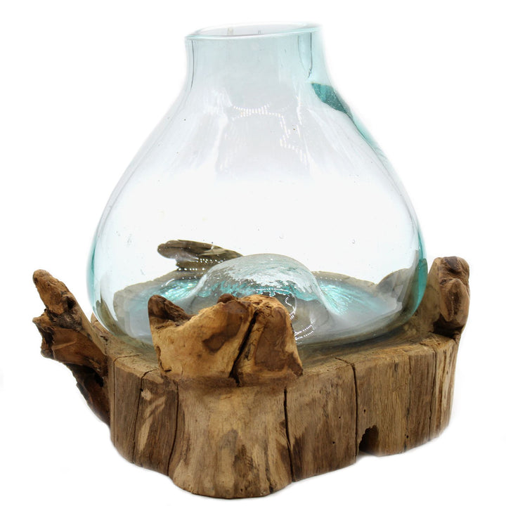 Molten Glass Large Tank 3.7 litre (with light cavity)- 30cm