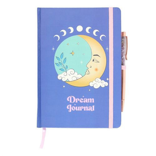 The Moon Dream Journal with Amethyst Pen