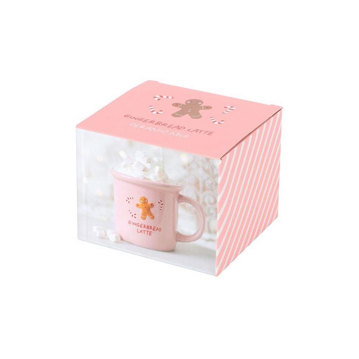 Pink Gingerbread Latte Mug