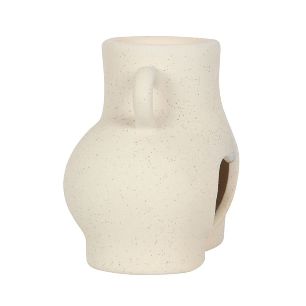 Cream Speckle Bum Oil Burner