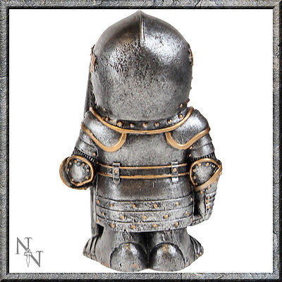 Sir Joustalot, Medieval knight figurine, Rear View