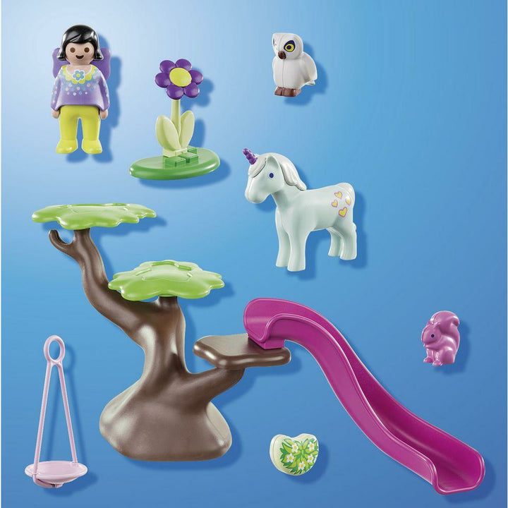 Contents of the fairy unicorn playset