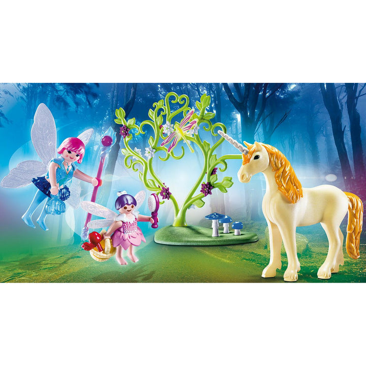 Playmobil fairy unicorn playset contents 