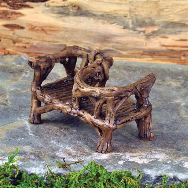 Fairy Garden courting bench