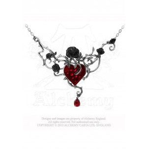 Bed of Blood Roses Necklace