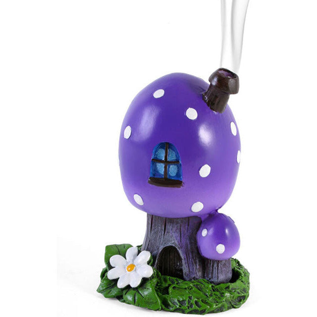 Purple Toadstool incense burner