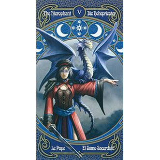 One of the Anne Stokes Legends Tarot cards