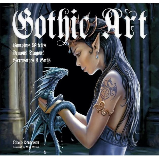 Gothic art, book cover