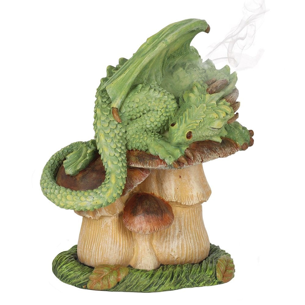 Green Dragon cone incense burner, Anne Stokes