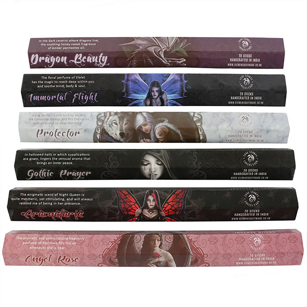 Packs contained in the mystical incense gift pack