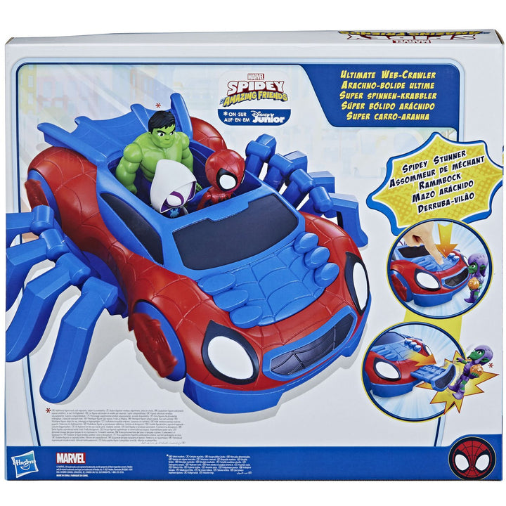 Spidey Ultimate Web Crawler box back