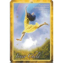 Chakra Insight Oracle, Example card: Inner Child
