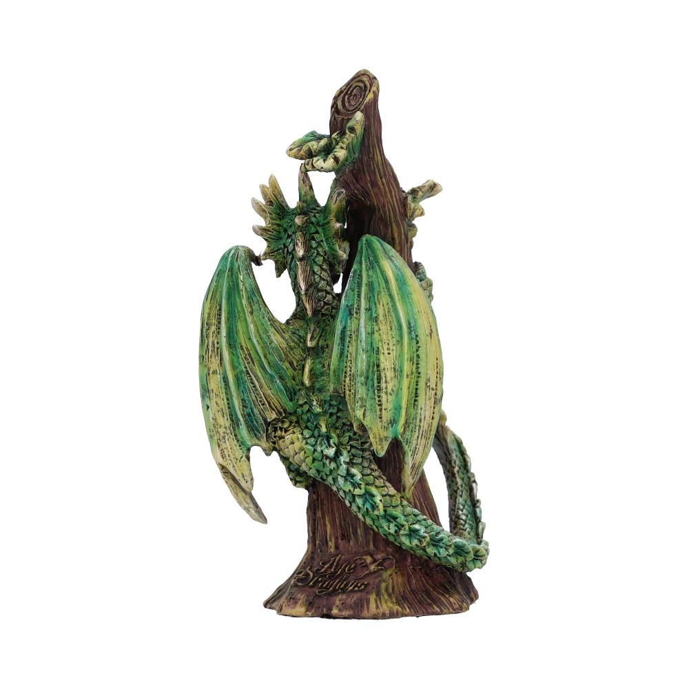 small forest dragon figure, Anne Stokes rear view