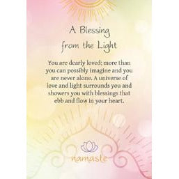Namaste, Blessing & Divination card