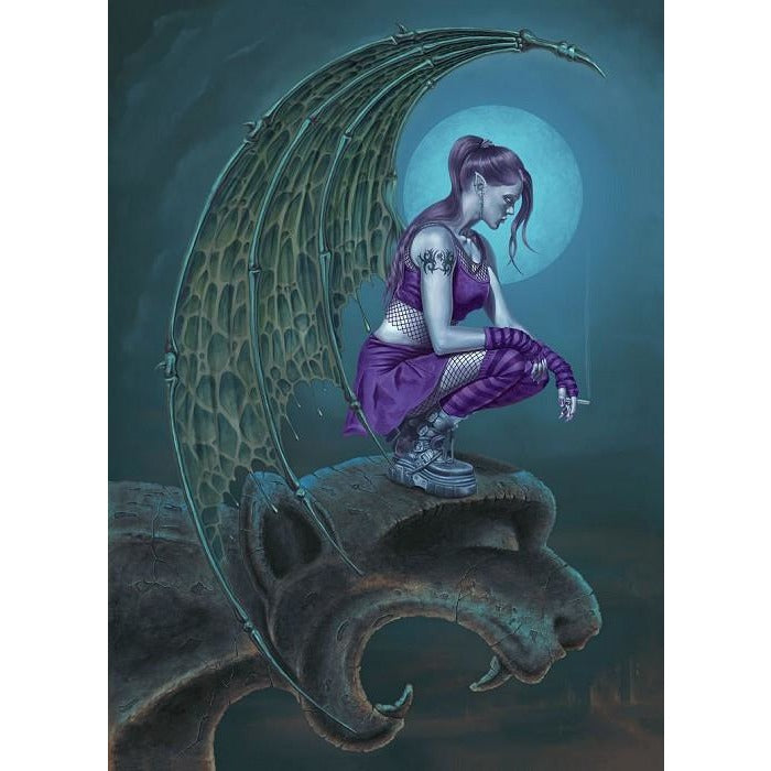 Succubus Moon, Chris Down, All Occasions Greeting card