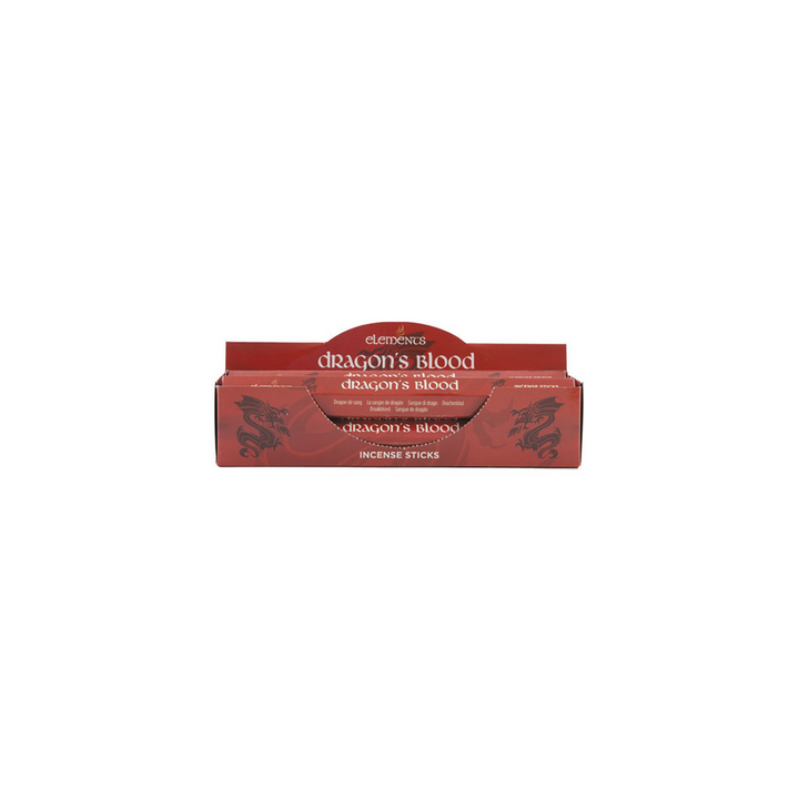 Set of 6 Packets of Elements Dragon's Blood Incense Sticks