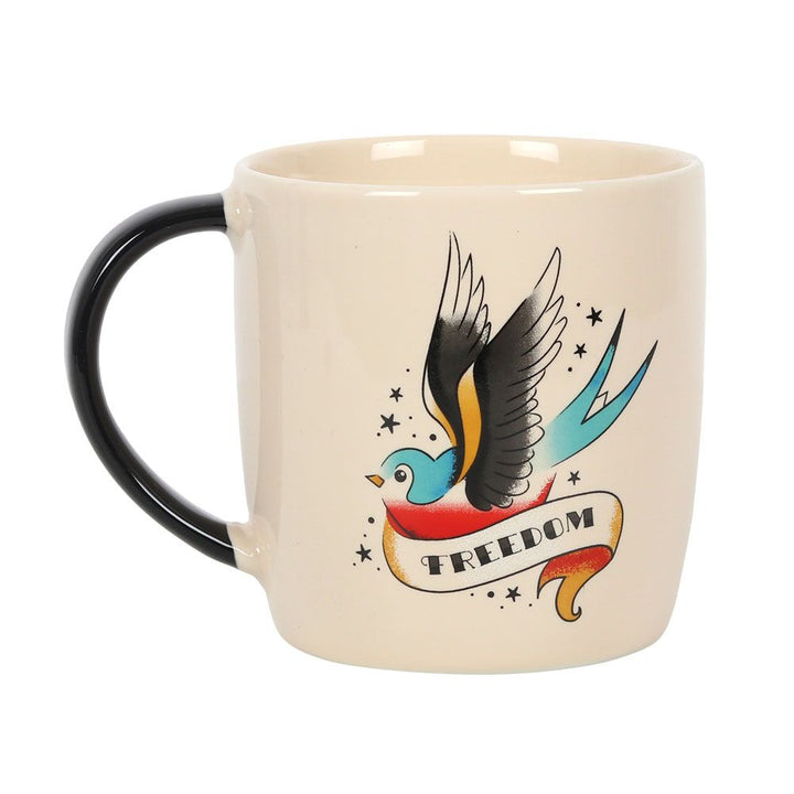 Freedom Tattoo Sparrow Mug