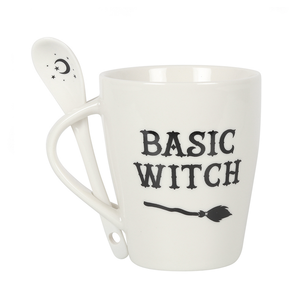 Basic Witch Mug and Spoon Set