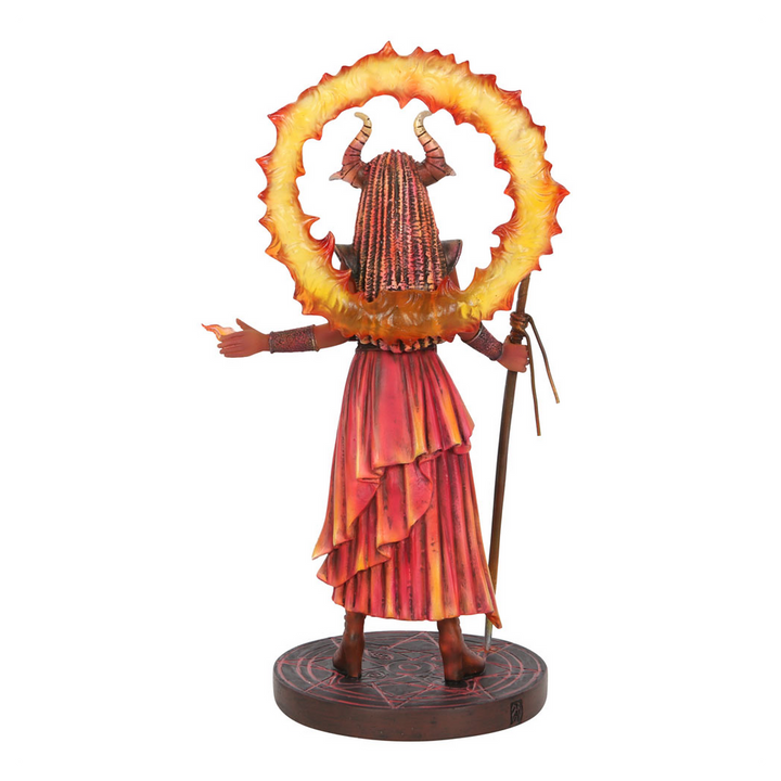 Fire Elemental Sorceress Figurine by Anne Stokes